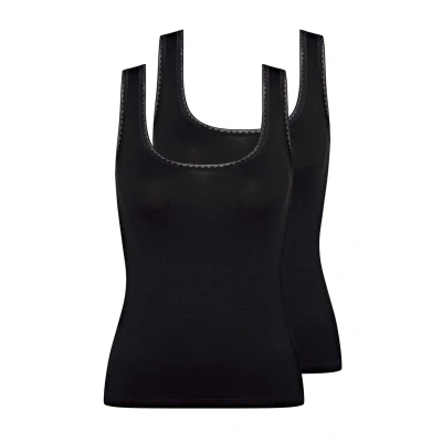 Bild av Sloggi GO 2 PACK Undertröja, Storlek: 75C. 80A C. 85A, Black