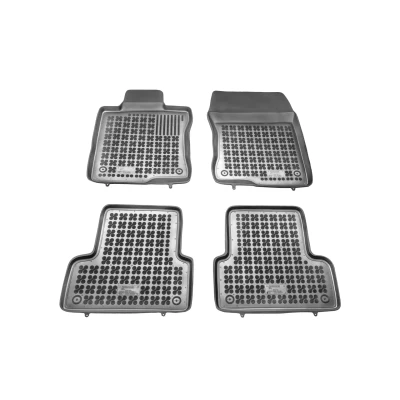 Bild av REZAW PLAST 200901 Ensemble de tapis sol Caoutchouc avant et arrière 4 noir Sur mesure HONDA: ACCORD 8