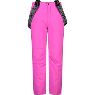 Bild av CMP unisex barn skidbyxor Kinder skioverall aus Twill, Lila fluorescerande, 116