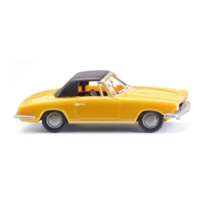 Bild av Wiking 018748 H0 Byggmodell Bil BMW 1600 GT Cabrio, gul