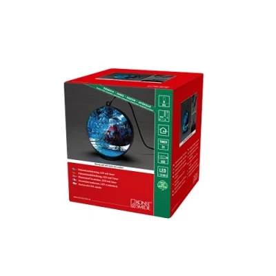 Bild av Konstsmide Christmas 3D hologram Vinterlandskap, 64 LED