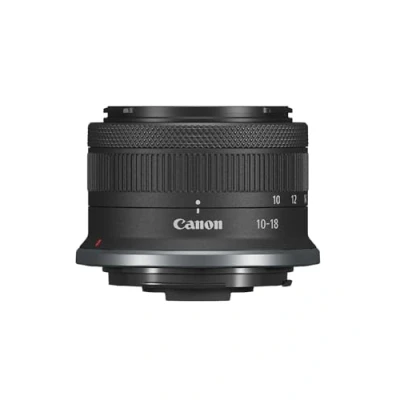Bild av Canon RF S 1018 mm f/4,56,3 är STM vidvinkelobjektiv, optimal ultrastor zoom för resor, landskap och arkitekturfotografering, svart
