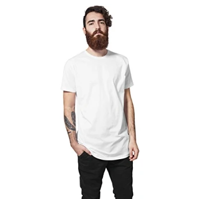 Bild av Urban Classics herr Formad lång te, Vit (vit 220), S