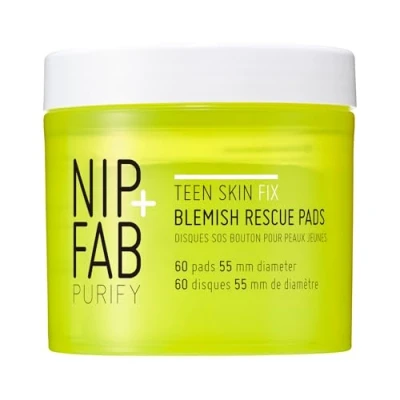 Bild av Nip+Fab TEEN SKIN Brakeout Rescue PADS 80ML Ansiktsrengöring, Storlek: 80 ml,