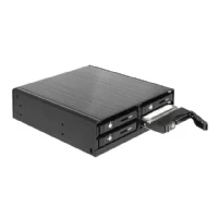 Bild av Delock 5.25 Mobile Rack for 4 x 2.5 SATA HDD / SSD Hållare för lagringsenheter