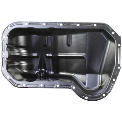 Bild av METZGER 7990153 Carter d&#039;Huile avec vis de vidange d&#039;huile, sans joint d&#039;étanchéite Tôle d&#039;acier AUDI: A4 B5 Berline, Avant, A6 C5 Avant