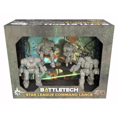 Bild av Catalyst Game Labs BattleTech: Star League Command Lance Miniatyrspel Åldrar 14+ 2+ spelare 30+ minuters speltid