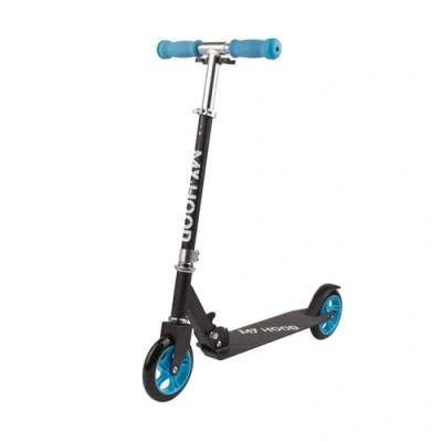 Bild av My Hood Sparkcykel 145 Svart/Turkos