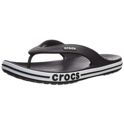 Bild av Crocs Bayaband Flip unisex vuxen Flipflop ,Svart vit ,43 EU