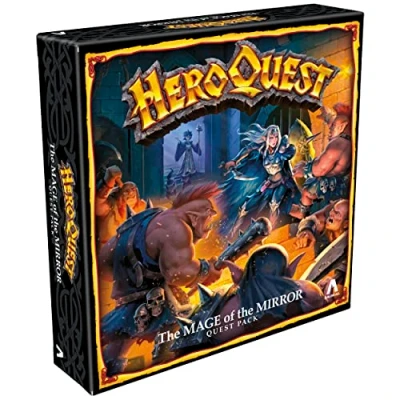 Bild av Avalon Hill HeroQuest the Mage of Mirror uppdragspaket, rollspel, spelsystem krävs för att spela Engelsk version