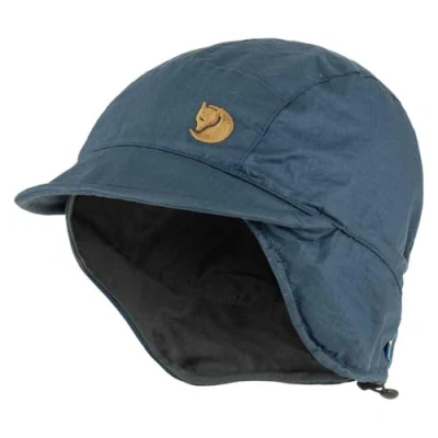 Bild av Fjällräven Blå Earflap Keps Singi X cap Mountain Blue @ Hatstore