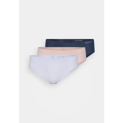 Bild av Calvin Klein kvinnors HIPSTER 3PK 000QD3559E Hipster, Khaki (ASUAL BLÅ/SPEAKEASY/CEDAR), XL, Kaki (Casual Blå/Speakeasy/Cedar), XL