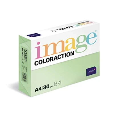 Bild av Kopipapir Image Coloraction A4 80g Forest Pastel Green 500ark/pkt