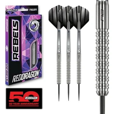 Bild av Rebel 26g Tungsten Darts Set with Flights and Stems