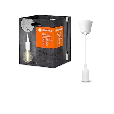 Bild av LEDVANCE Vintage 1906® taklampa BELL E27, vit, max. 15W LED, E27 bas, trattformad tak, inomhus taklampa, kombinerat med 1906 lampor, smarta lampor