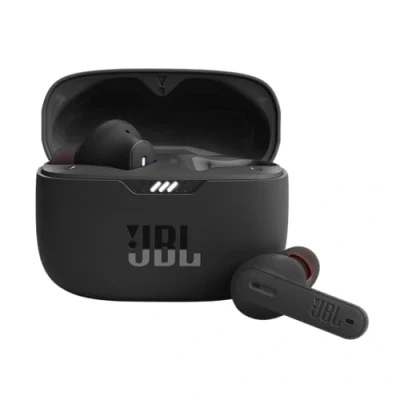 Bild av JBL Tune 235 NC Helt trådlösa öronsnäckor med brusreducering, 48 timmars batteritid, vatten och dammtåliga enligt IP54, bekväm passform, svart