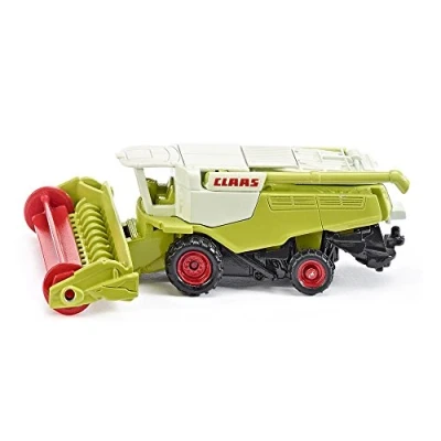 Bild av Siku 1476, Claas skördetröska, metall/plast, grön, rörlig vinsch, svängbart utloppsrör, 40