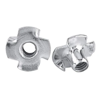 Bild av T Nuts Sortiment Skruvsatser M3/M4/M5/M6/M8 Zink Carbon Nut Fyrkantiga stålmuttrar för hantverkare amatör träbearbetningsmöbler (M8 30 st)
