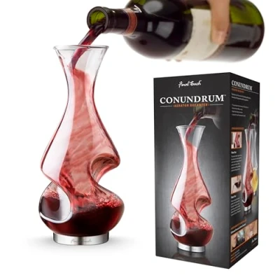 Bild av Final Touch Conundrum B00D8ZIYXO vinluftare och karaff, glas (färglös)