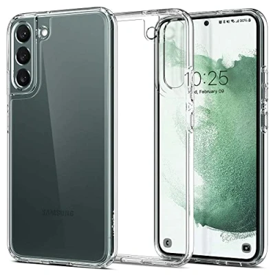 Bild av Spigen Ultra Hybrid Case Kompatibel med Samsung Galaxy S22 Plus Fodral Skal Crystal Clear