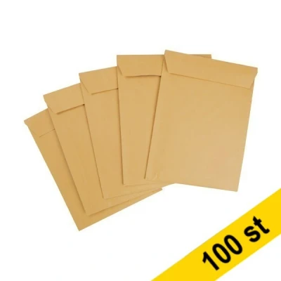 Bild av Vadderat kuvert Ecomax 16/F 220x340 Brun 100 st