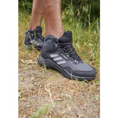 Bild av Adidas Terrex AX4 MID GTX W Hikingskor, Storlek: 36 2/3, Core black/grey three/mint ton Konstmaterial/textil