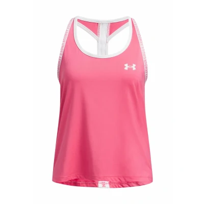 Bild av Under Armour Tech Knockout Tank Superrosa//Vit YSM