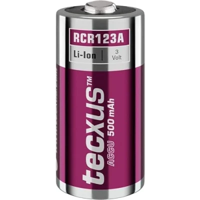 Bild av Tecxus Batteri RCR123 Laddningsbart