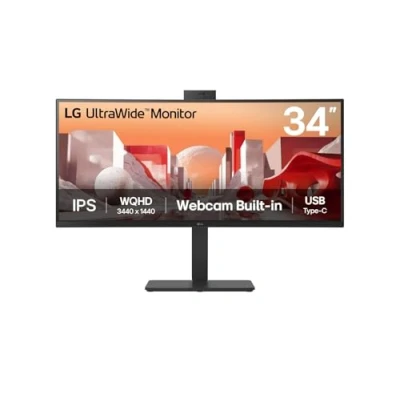 Bild av 34&quot; LG UltraWide 34BA85QE B 3440x1440 IPS 90W USB C
