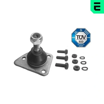 Bild av OPTIMAL G3 043 Rotule de suspension inférieur, Essieu avant gauche avec accessoires 12,6 M12 x 1,25 RHT M pour bras oscillant transversal