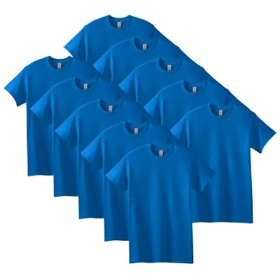 Bild av GILDAN herr T shirt Tung i bomull, stil G5000, Kunglig, L