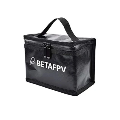 Bild av BETAFPV Fireproof Explosionproof vattentät säker lipo batteriväska för FPV Whoop batterilagring laddning brand och vattenbeständig hög stabil dubbel dragkedja batterivakt
