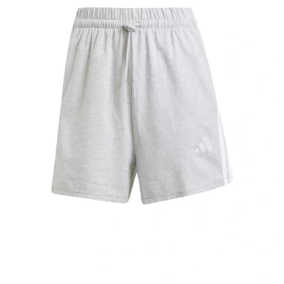 Bild av adidas Sportswear Essentials 3STRIPES Träningsshorts, Storlek: XS, Light grey heather white