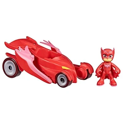 Bild av PJ Masks Un coffret avec le jeu de transport Héros masqués Glider Scoop Deluxe