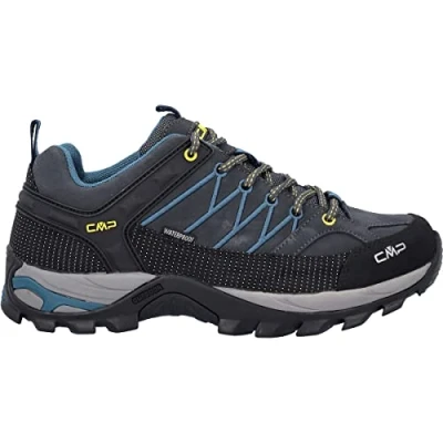 Bild av CMP Rigel Low Shoes Wp trekking &amp; lågskor för män, Antracite Mörkblå Deep Sjö, 39 EU