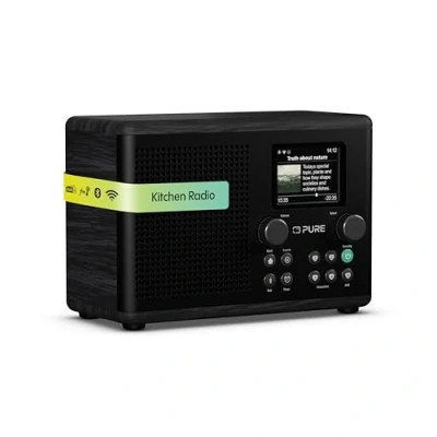 Bild av PURE Classic H4i Black Ash DAB+/FM Mono Svart