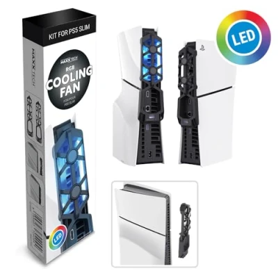 Bild av MAXX TECH Slim Faceplates + Controller Black Wave Miscellaneous Skydd Sony PlayStation 5