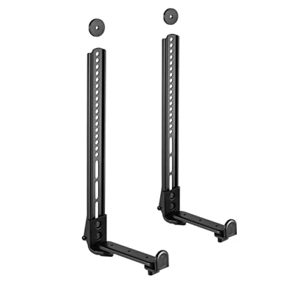 Bild av Maclean MC 914 Universal Soundbar hållare upp till 15 kg högtalarhållare för montering under eller över TV