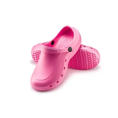 Bild av ESTRO Trädgårdsskor Herr Tofflor Dam Unisex Trädgård Clogs Gummi Lätta Sommar F92 (38, Rosa)