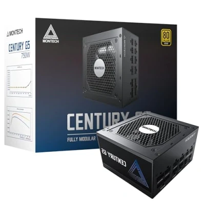 Bild av Montech Century Gold G5 750W Strömförsörjning 750 Watt 120 mm ATX 3.0 80 Plus certificate
