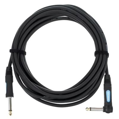 Bild av CORDIAL CABLES Gitarrkabel 6 m jack rak/vinklad instrumentkabel Essentials