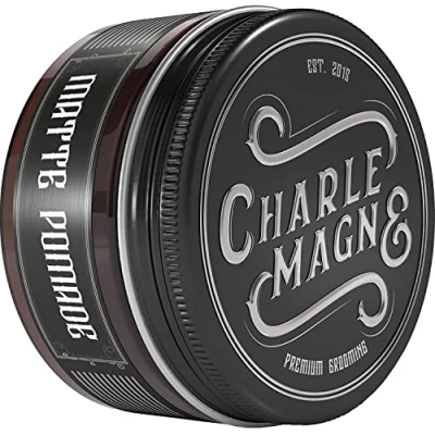 Bild av Charlemagne matt pomade hårstyling för män maximal kontroll lätt att tvätta ut ger definition hårvax styling vax Matte Hair Fiber Paste Hairwax