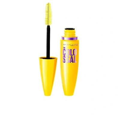 Bild av Maybelline New York Mascara The Colossal, Maxi Flaskborste för en kolossal volym, Svart, 10,7 ml