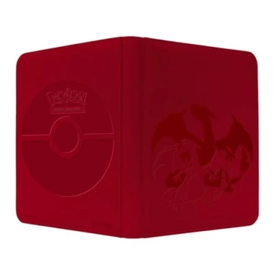 Bild av Charizard Elite Series 9 ficks zippered Ultra PRO mapp