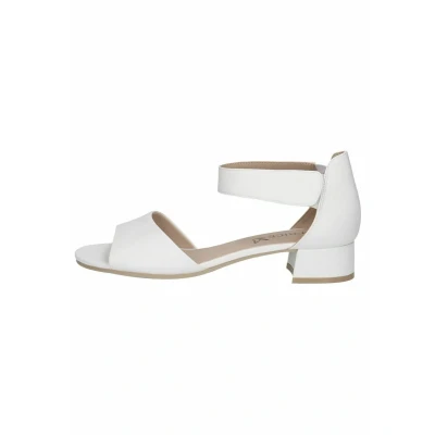 Bild av CAPRICE Damer 9 28212 42 sandal med klack, Vit Nappa, 40.5 EU