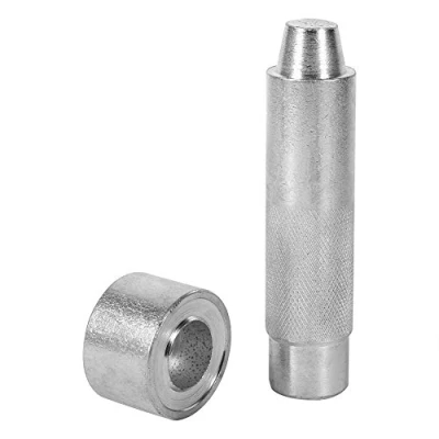 Bild av Hålslagsverktygssats Grommet Setter Hålhålsstans för läderhantverkskläder Tyg Handsättare (2000# 20mm)