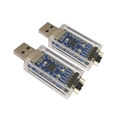 Bild av DSD TECH 2 st USB till TTL serieadapter med CP2102 chip kompatibel Windows 7,8,10, linux, Mac OS X