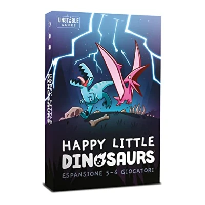 Bild av Asmodee Happy Little Dinosaurs: Expansion 56 spelare Brädspel, 26 spelare, 8+ år, italiensk utgåva