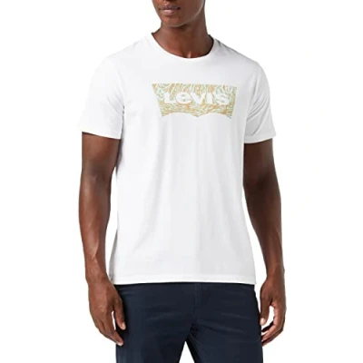 Bild av Levi&#039;s herr T tröja Graphic Crewneck Tee, Bw Fill Ssnl White, XS