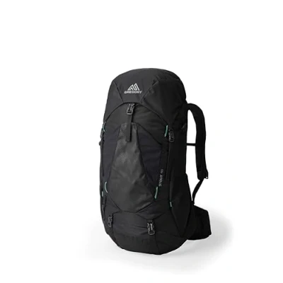 Bild av Gregory Stout 45 ryggsäck, 69 cm, L, 1,34 kg, Svart skog svart, (Forest Black), 69H x 33W 28D Avslappnad